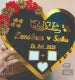 Laser Craft Presents Heart Shape Nikah thumb board